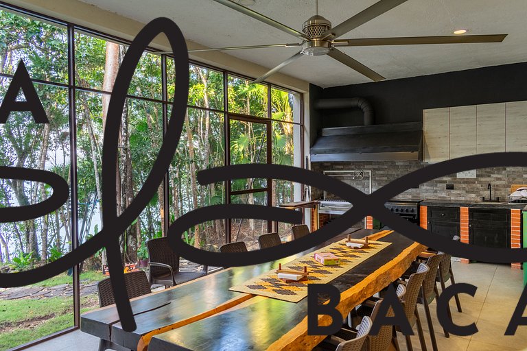 Casa Relaxo Villa en la Laguna con Muelle Privado